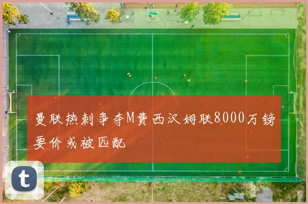 曼联热刺争夺M费西汉姆联8000万镑要价或被匹配